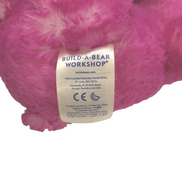 Build A Bear Workshop Pink Candy Pop Bear Plush 17" Stuffed Animal Toy - Picture 10 of 10